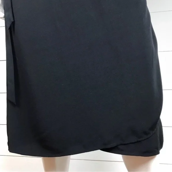 Eileen Fisher Womens Tencel Wrap Career Dress Size 14 Knee Length EUC - Picture 2 of 12